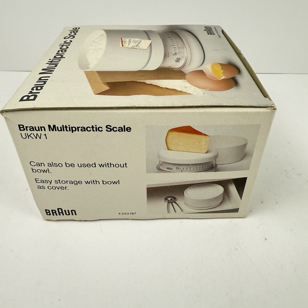 Braun Multipractic Scale UKW1 Type 4243 Made in Switzerland New Open Box - Picture 5 of 11